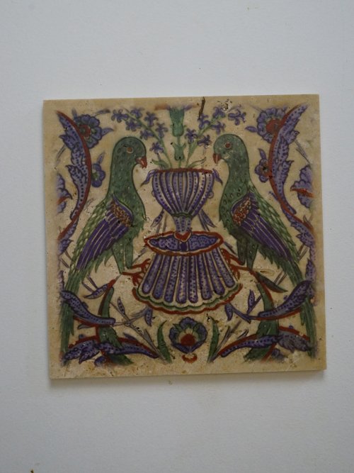 #109 Moroccan printed tile