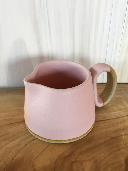 Pink Handmade Ceramic Jug Made in Byron Bay