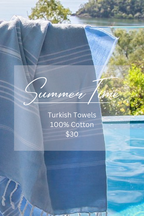 Turkish Towels Website Banner Mobile